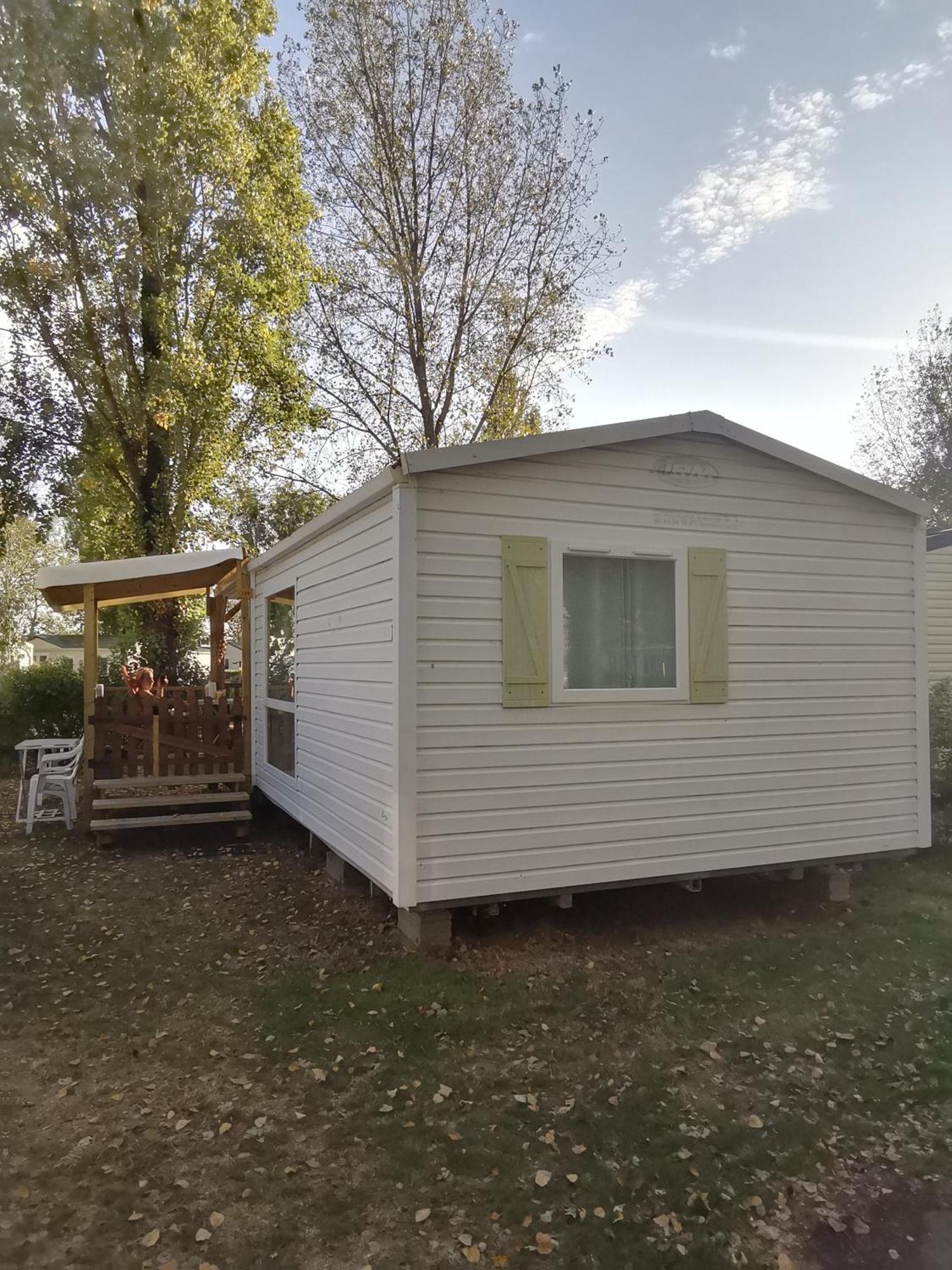 Mobilhome L'Oasis Camping Le Clos Cottet Angles  Exterior foto