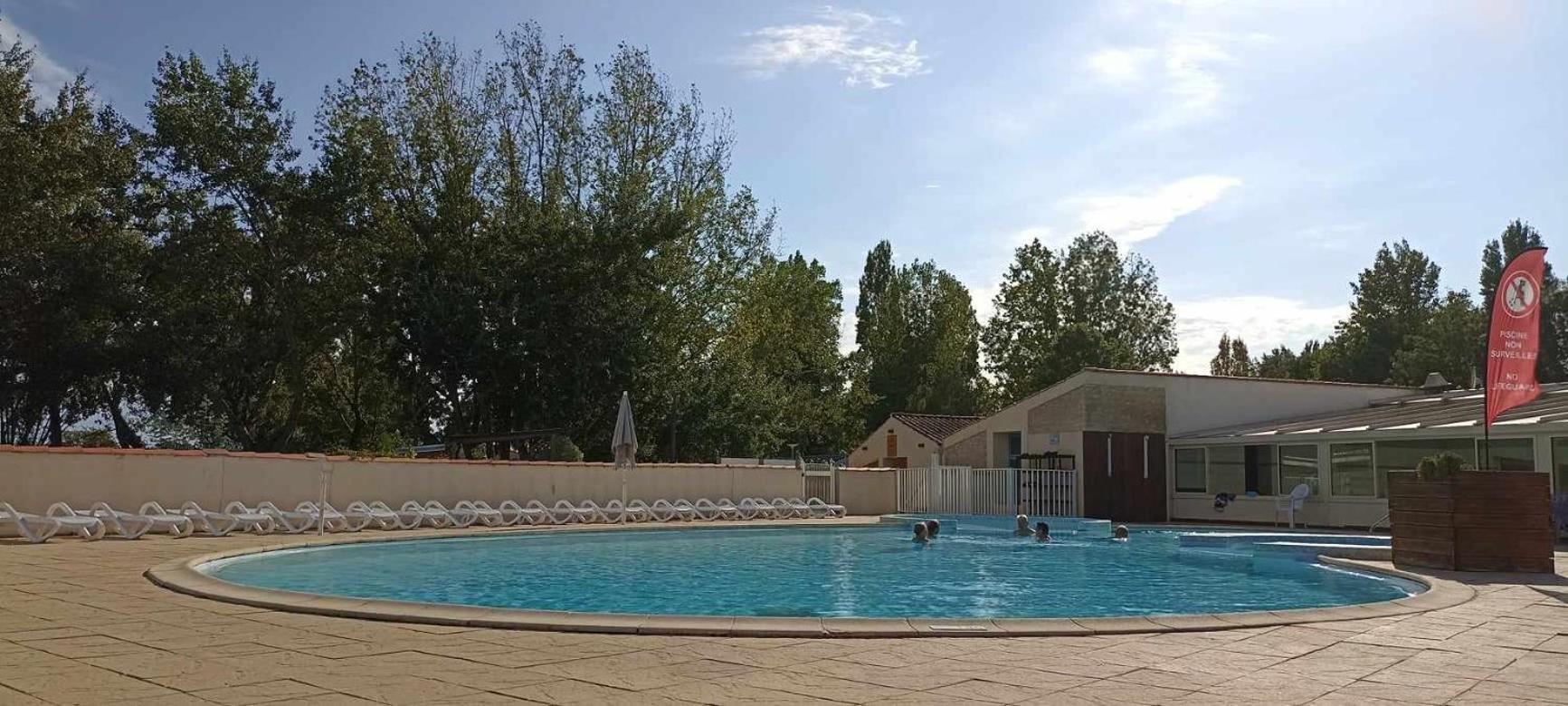 Mobilhome L'Oasis Camping Le Clos Cottet Angles  Exterior foto