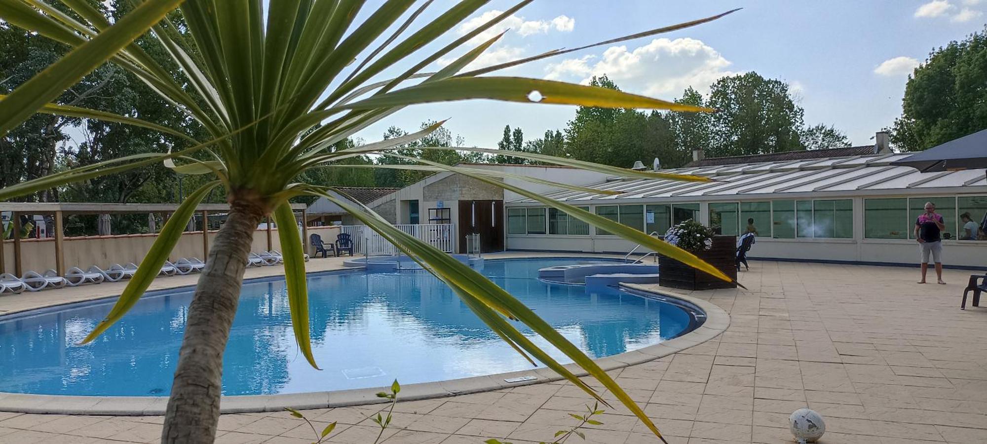 Mobilhome L'Oasis Camping Le Clos Cottet Angles  Exterior foto